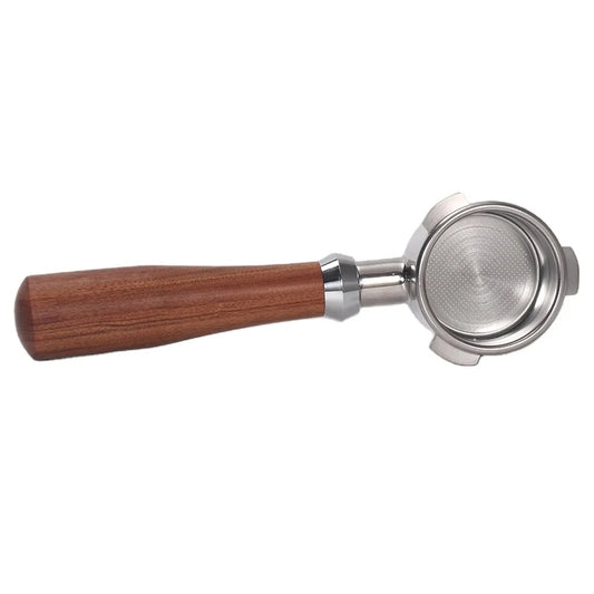 Kolba do ekspresu 51mm bezdenna - Czerwone drewno 1