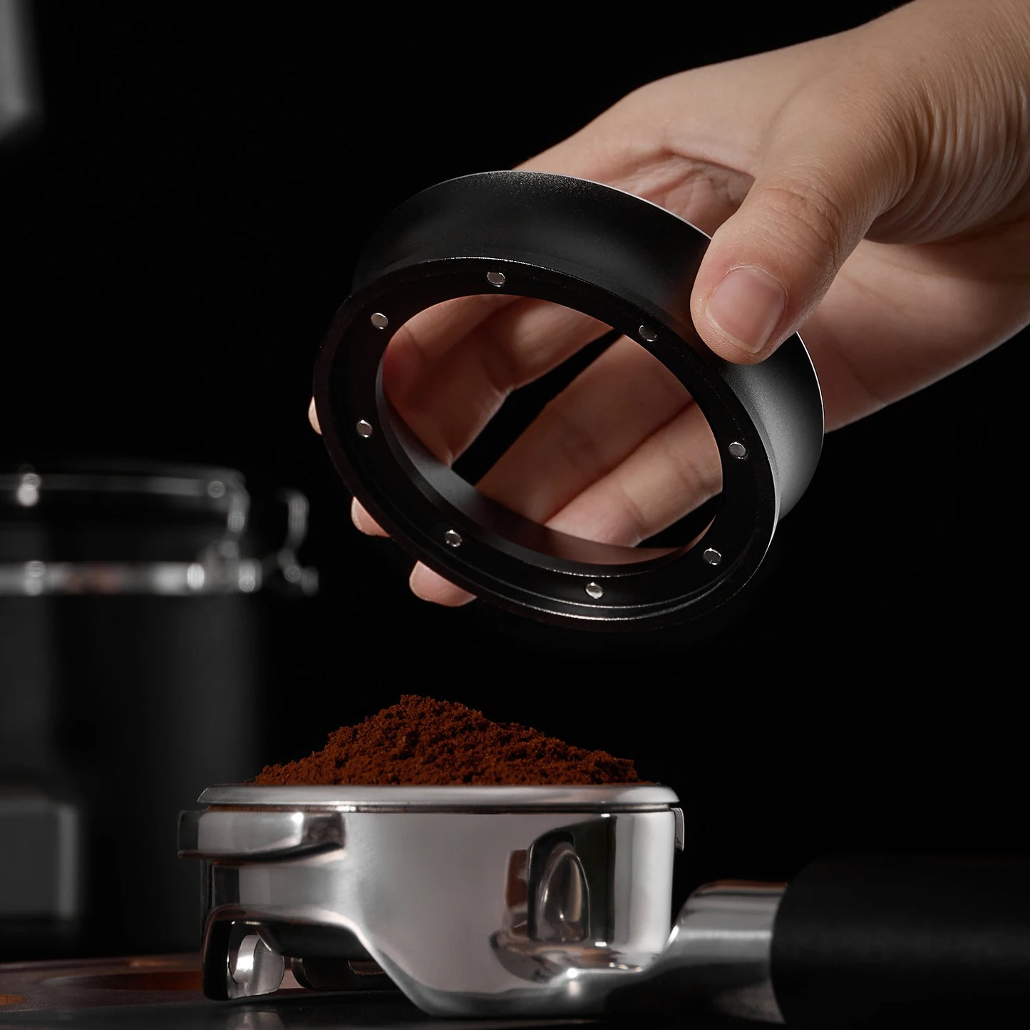 Magnetyczny pierścień do kawy 51/53/58mm - SteelDose