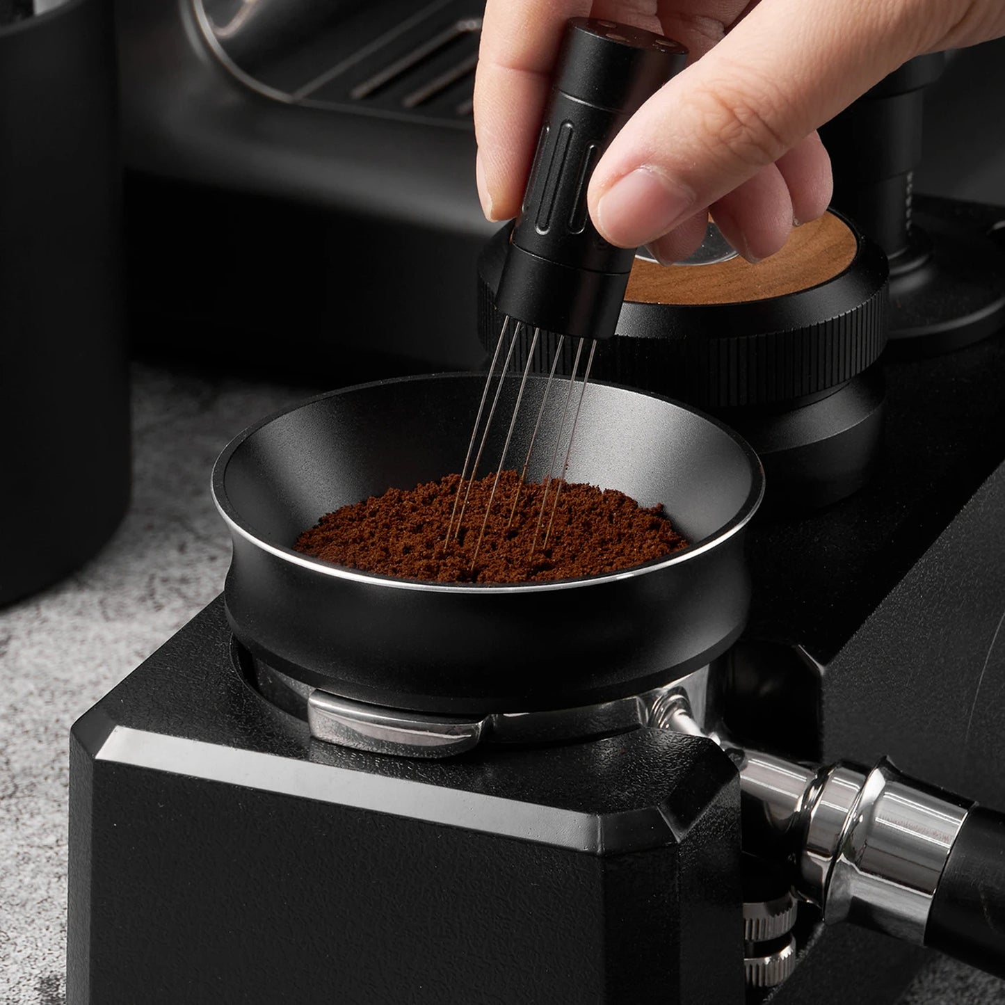 Magnetyczny pierścień do kawy 51/53/58mm - SteelDose