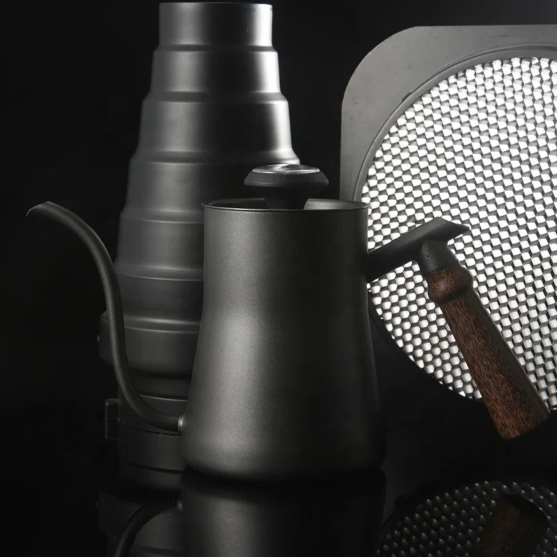 Czajnik do kawy przelewowej z termometrem - 550ml