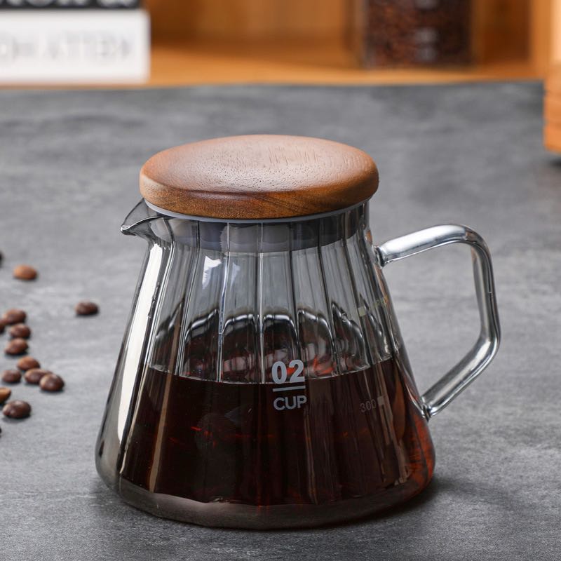 Drip z dzbankiem 600ml - szklany zestaw