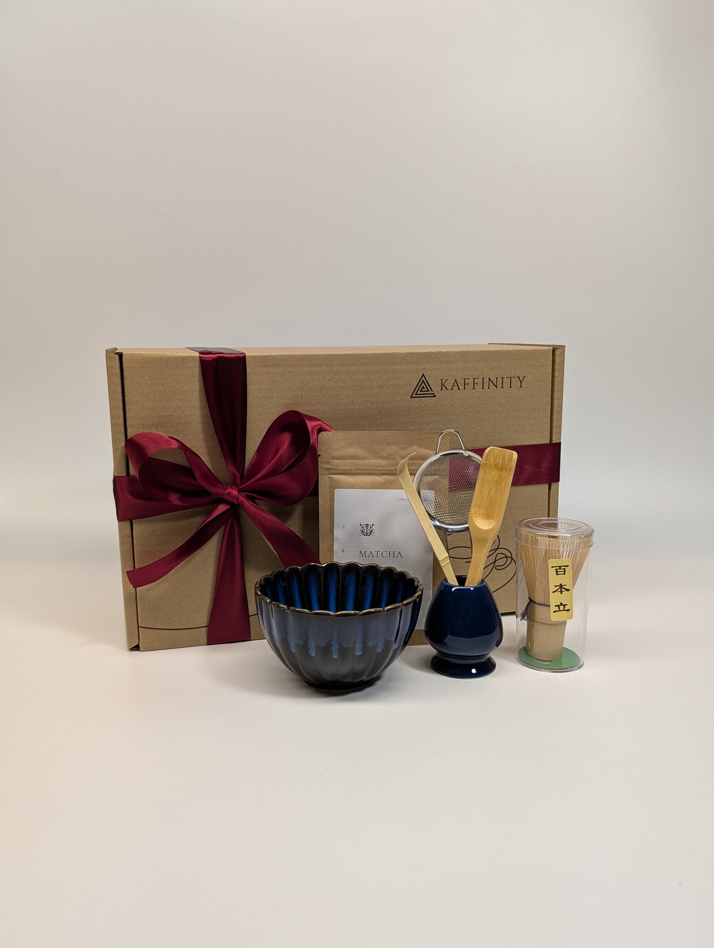 Zestaw prezentowy - Azure Blossom + matcha