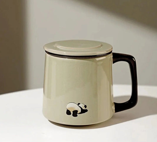 Kubek ceramiczny z zaparzaczem Muguri - 360ml