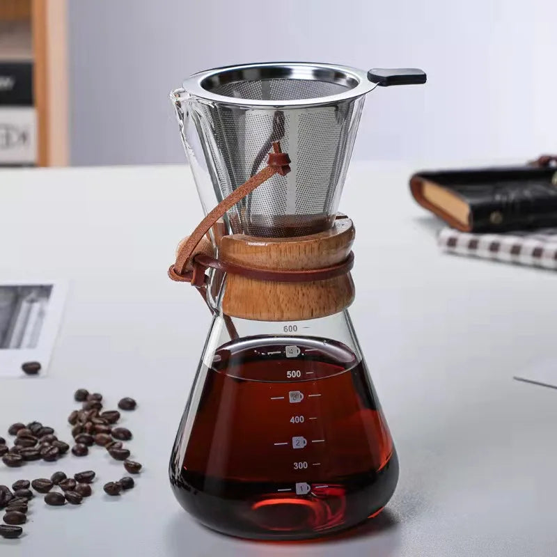 Zaparzacz do kawy typu chemex 400-800ml